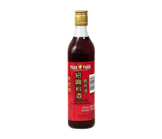 TT - Shaohsing Cooking Wine 500ml  14% Alc./雙虎牌紹興料酒 廚用酒 500ml 14% Alc.
