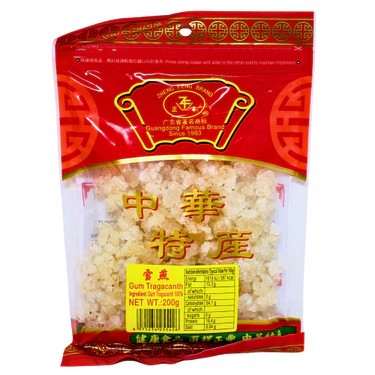 Zheng Feng Natural Gum Tragacanth 200g/正豐雪燕(黃芪膠) 200g