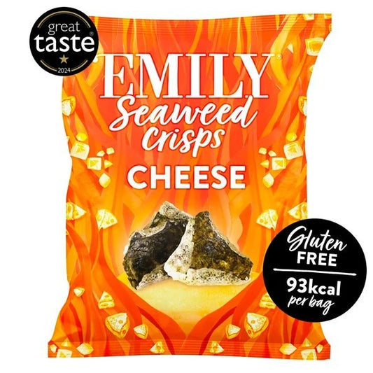 EMILY Seaweed Crisps Vegan Cheese Flavour 18g/海苔脆片  素起司口味 18g