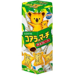 LOTTE- Koala March Biscuits [Chocolate] 48g-JAP Edition/樂天-熊仔餅朱古力味48g-日版
