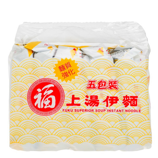 Fuku Superior Soup Instant Noodles Multipack (Pack of 5) /福字 上湯伊麵 (5包裝)