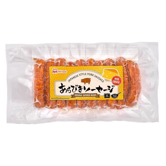 Nipponham Japanese Style Pork Sausages (with Cheese) 185G/Nipponham 芝士脆皮腸 185G